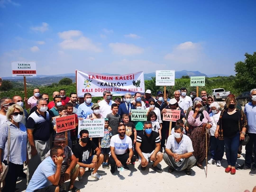 Kale Köyü’nde Limon Ağaçlarının Kesimine Karşı “Dur” Dedik
