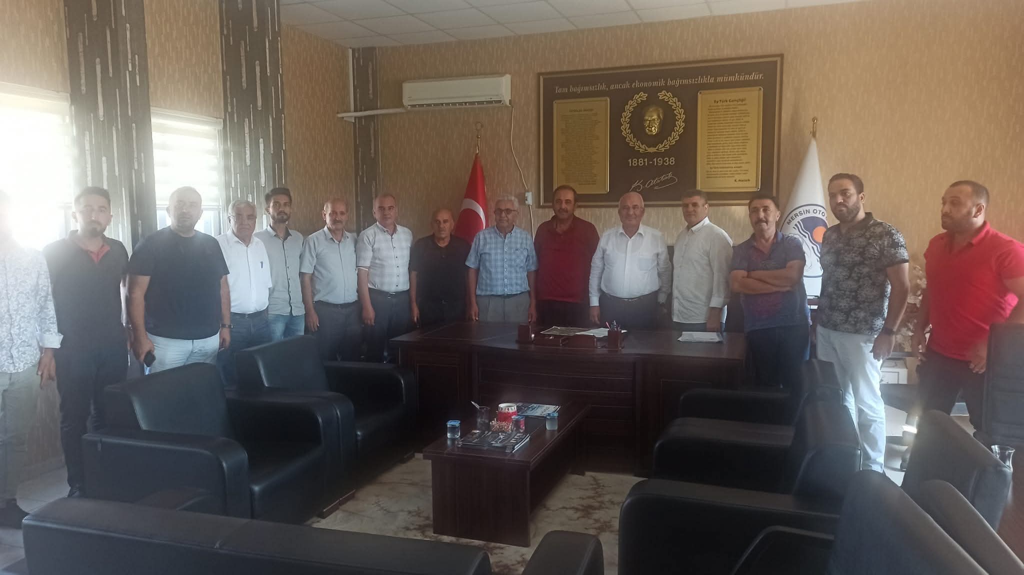 Sayın Burhanettin Kocamaz’dan Yönetim Kurulumuza Ziyaret