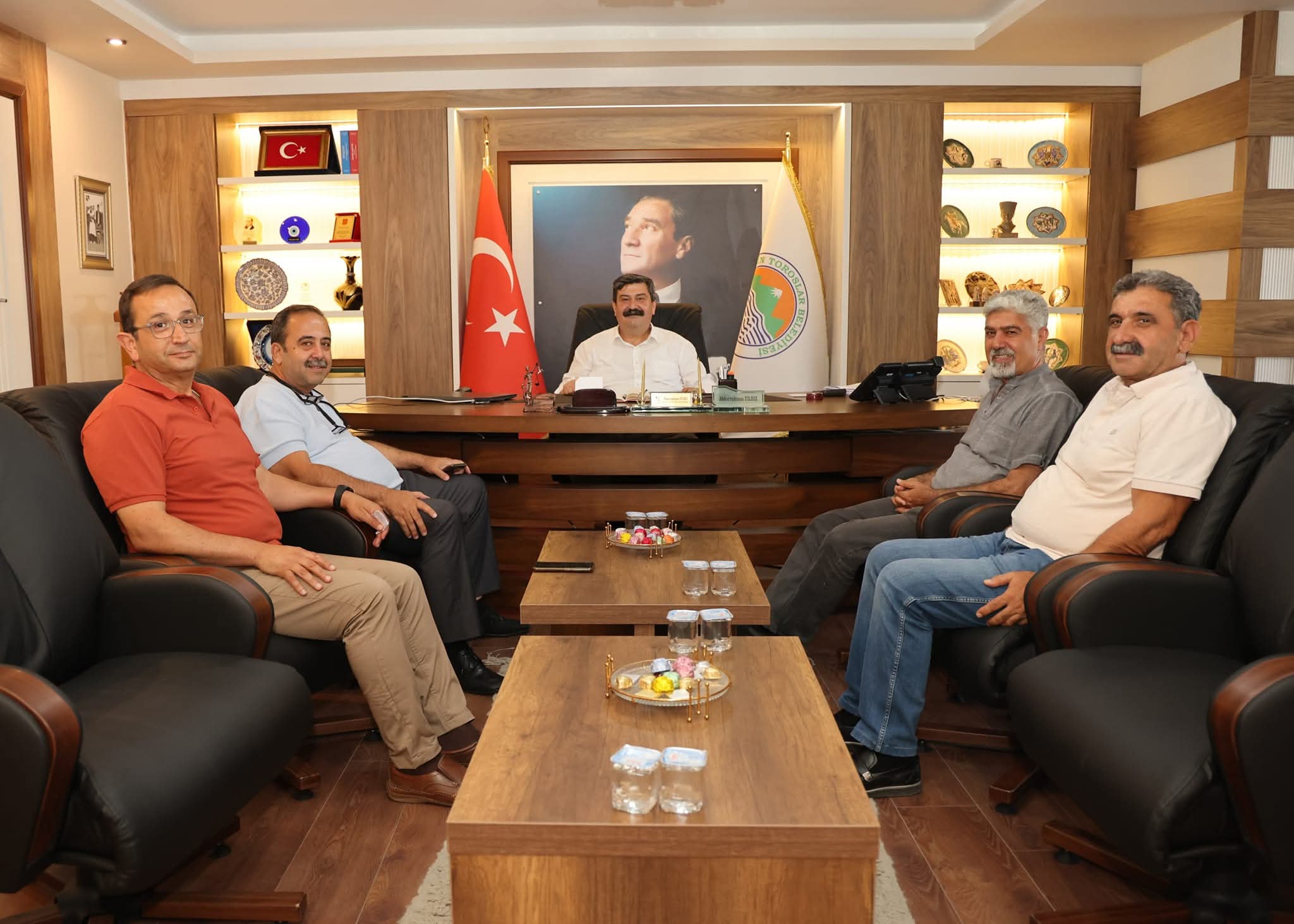 Toroslar Belediye Başkanı Sayın Abdurrahman Yıldız’a Ziyaret