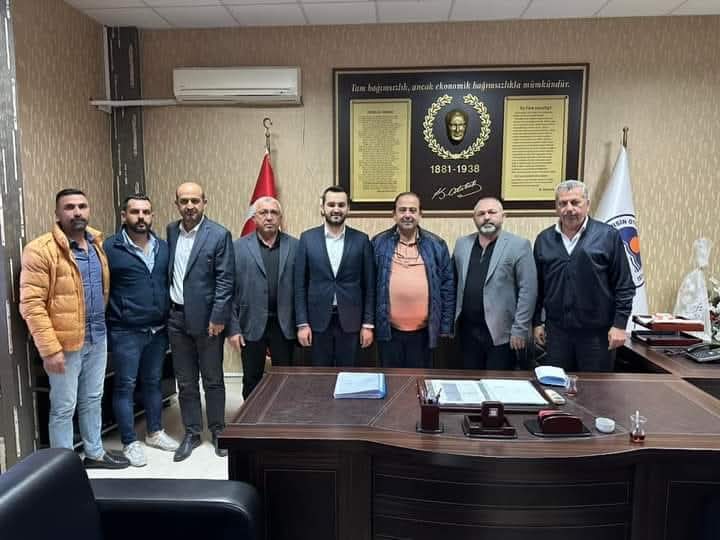 MHP Toroslar İlçe Yönetiminden Yönetim<br> Kurulumuza Ziyaret