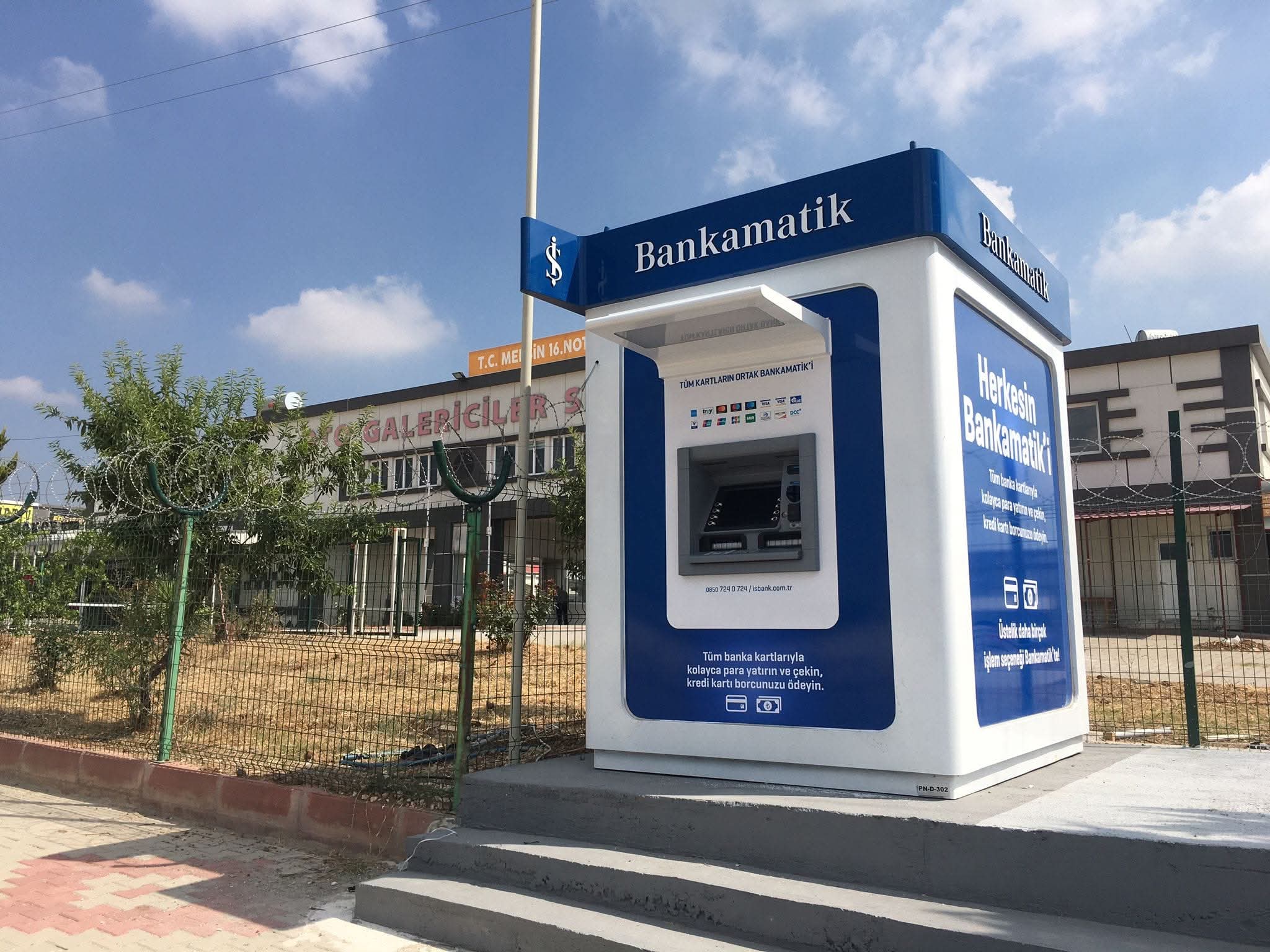 İş Bankası Bankamatik (ATM) Kurulumu Tamamlandı