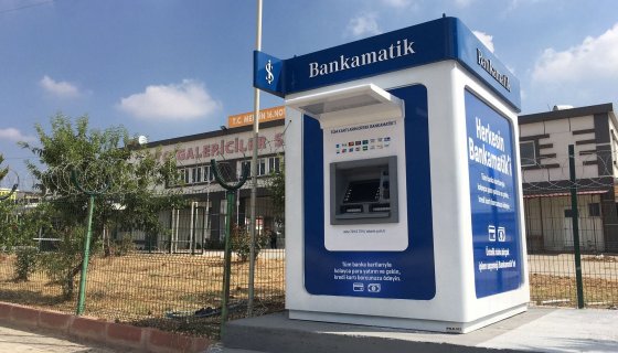 İş Bankası Bankamatik (ATM) Kurulumu Tamamlandı